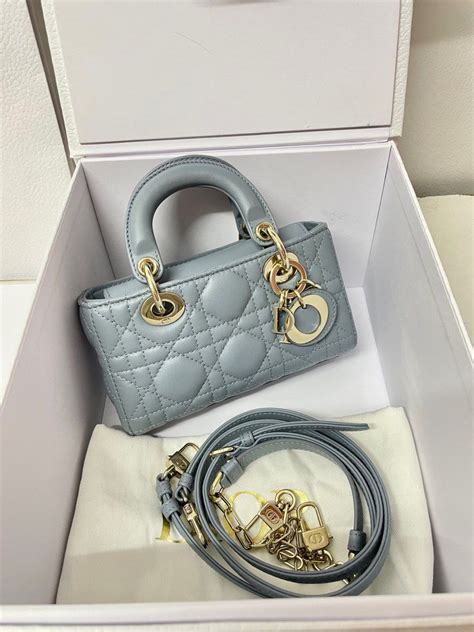 dior cloud blue micro bag.